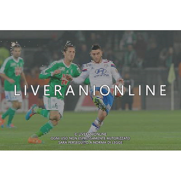 Jordan FERRI - 30.11.2014 - Saint Etienne / Lyon - 15eme journee de Ligue 1 Photo : Jean Paul Thomas / Icon Sport AG ALDO LIVERANI SAS ONLY ITALY