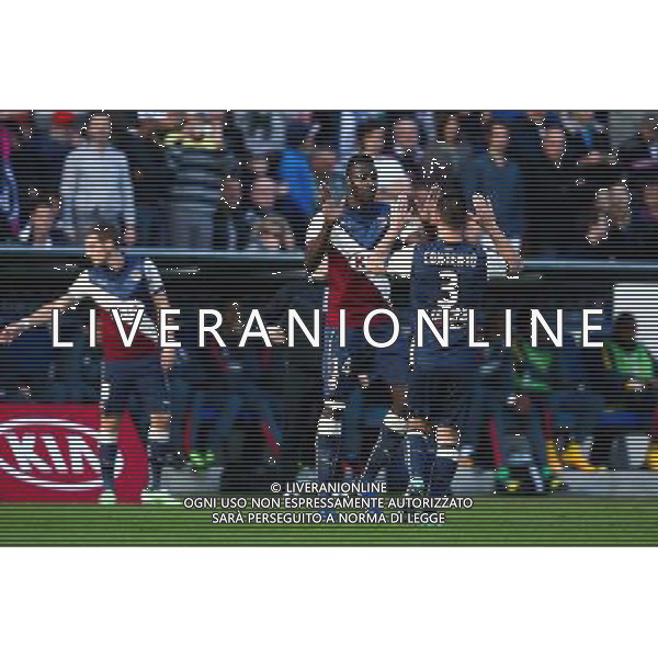 Cheick Diabate / Diego Contento - 30.11.2014 - Bordeaux / Lille - 15eme journee de Ligue 1 Photo : Manuel Blondeau / Icon Sport /Agenzia Aldo Liverani sas - ITALY ONLY - EDITORIAL USE ONLY