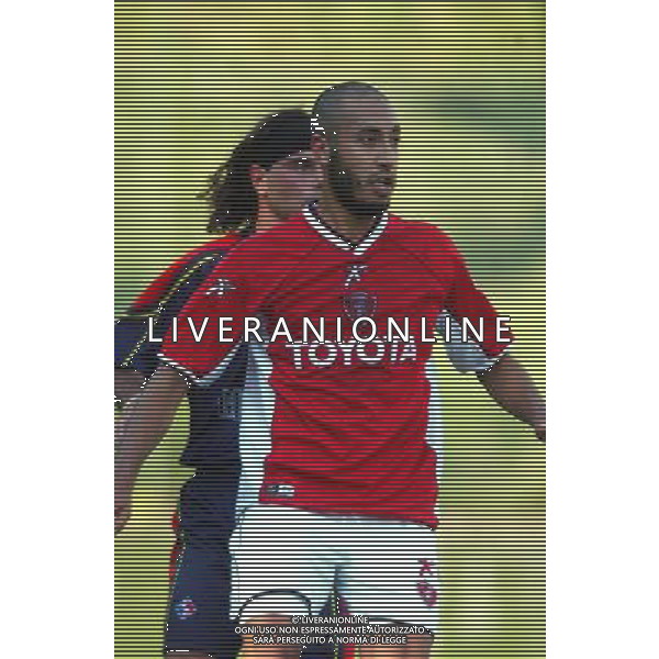 FOLGARIA 06 LUGLIO 2003 PRIMA AMICHEVOLE CONTRO VIRTUS BASSANO NELLA FOTO: SAADI AL GHEDDAFI FOTO 1905/ROBERTO SETTONCE/ALDO LIVERANI