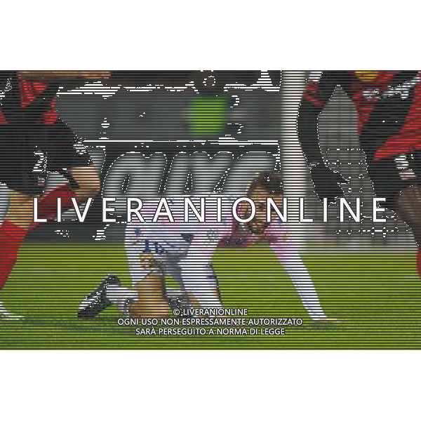 Nicolas BENEZET - 30.11.2014 - Evian Thonon / Guingamp - 15eme journee de Ligue 1 Photo : Jean Paul Thomas / Icon Sport /Agenzia Aldo Liverani sas - ITALY ONLY - EDITORIAL USE ONLY