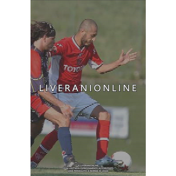 FOLGARIA 06 LUGLIO 2003 PRIMA AMICHEVOLE PERUGIA VIRTUS BASSANO NELLA FOTO: SAADI AL GHEDDAFI FOTO 1905/ROBERTO SETTONCE/ALDO LIVERANI