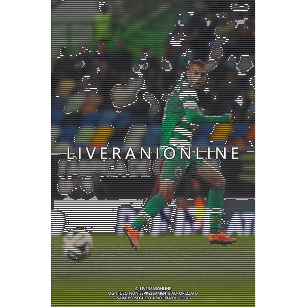 Islam Slimani - 29.11.2014 - Sporting / Vitoria Setubal - Liga Sagres Photo : Carlos Rodrigues / Icon Sport AG ALDO LIVERANI SAS ONLY ITALY