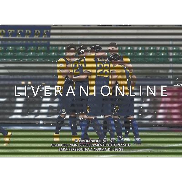 02-12-14 COPPA ITALIA 14-15 VERONA PERUGIA ESULTANZA SAVIOLA FOTO EXPRESS-AG ALDO LIVERANI SAS