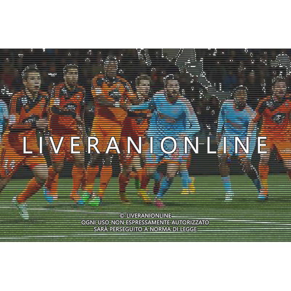 Andre Pierre GIGNAC - 02.12.2014 - Lorient / Marseille - 16eme journee de Ligue 1 Photo : Vincent Michel / Icon Sport AG ALDO LIVERANI SAS ONLY ITALY