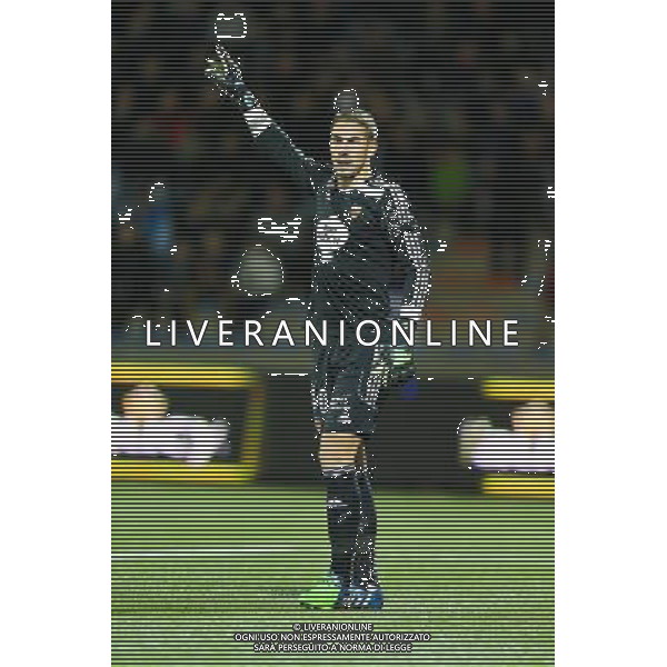 Benjamin LECOMTE - 02.12.2014 - Lorient / Marseille - 16eme journee de Ligue 1 Photo : Vincent Michel / Icon Sport AG ALDO LIVERANI SAS ONLY ITALY