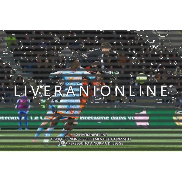Benjamin LECOMTE - 02.12.2014 - Lorient / Marseille - 16eme journee de Ligue 1 Photo : Vincent Michel / Icon Sport AG ALDO LIVERANI SAS ONLY ITALY