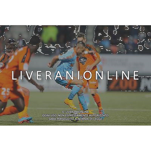 Dimitri PAYET - 02.12.2014 - Lorient / Marseille - 16eme journee de Ligue 1 Photo : Vincent Michel / Icon Sport AG ALDO LIVERANI SAS ONLY ITALY