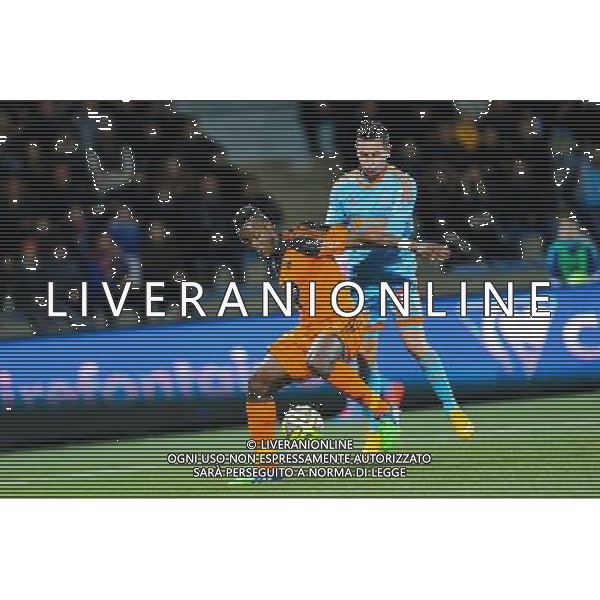 Florian THAUVIN / Lamine KONE - 02.12.2014 - Lorient / Marseille - 16eme journee de Ligue 1 Photo : Vincent Michel / Icon Sport AG ALDO LIVERANI SAS ONLY ITALY