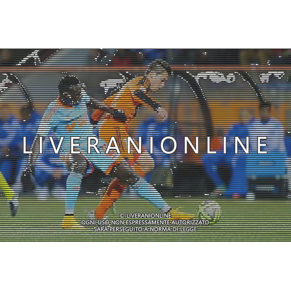 Raphael GUERREIRO / Benjamin MENDY - 02.12.2014 - Lorient / Marseille - 16eme journee de Ligue 1 Photo : Vincent Michel / Icon Sport AG ALDO LIVERANI SAS ONLY ITALY