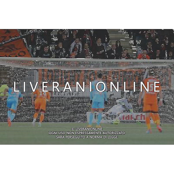 Goal Jordan AYEW - 02.12.2014 - Lorient / Marseille - 16eme journÅ½e de Ligue 1 Photo : Vincent Michel / Icon Sport AG ALDO LIVERANI SAS ONLY ITALY