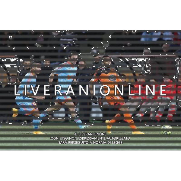 Jordan AYEW - 02.12.2014 - Lorient / Marseille - 16eme journ e de Ligue 1 Photo : Vincent Michel / Icon Sport AG ALDO LIVERANI SAS ONLY ITALY