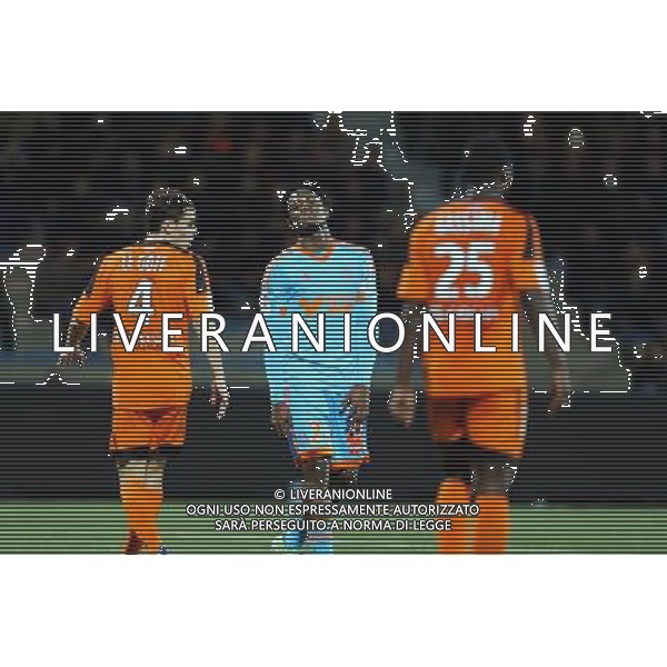 Michy BATSHUAYI / Vincent LE GOFF - 02.12.2014 - Lorient / Marseille - 16eme journ e de Ligue 1 Photo : Vincent Michel / Icon Sport AG ALDO LIVERANI SAS ONLY ITALY