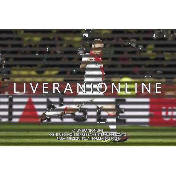 Goal Dimitar Berbatov - 02.12.2014 - Monaco / Lens - 16eme journee de Ligue 1 - Photo : Jean Christophe Magnenet / Icon Sport AG ALDO LIVERANI SAS ONLY ITALY