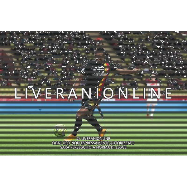 Jean Philippe Gbamin - 02.12.2014 - Monaco / Lens - 16eme journee de Ligue 1 - Photo : Jean Christophe Magnenet / Icon Sport AG ALDO LIVERANI SAS ONLY ITALY