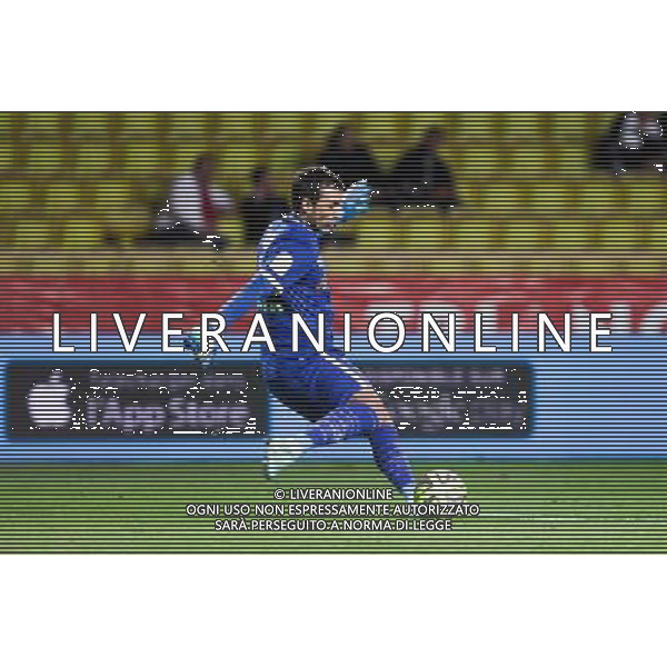 Rudy Riou - 02.12.2014 - Monaco / Lens - 16eme journee de Ligue 1 - Photo : Jean Christophe Magnenet / Icon Sport AG ALDO LIVERANI SAS ONLY ITALY