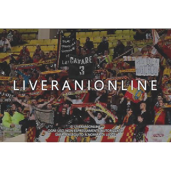 Supporters Lens - 02.12.2014 - Monaco / Lens - 16eme journee de Ligue 1 - Photo : Jean Christophe Magnenet / Icon Sport AG ALDO LIVERANI SAS ONLY ITALY