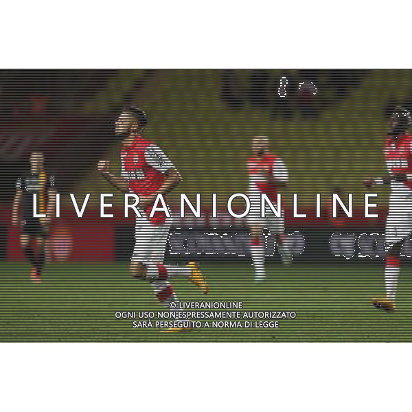 Joie Monaco - Yannick Ferreira Carrasco - 02.12.2014 - Monaco / Lens - 16eme journee de Ligue 1 - Photo : Jean Christophe Magnenet / Icon Sport AG ALDO LIVERANI SAS ONLY ITALY