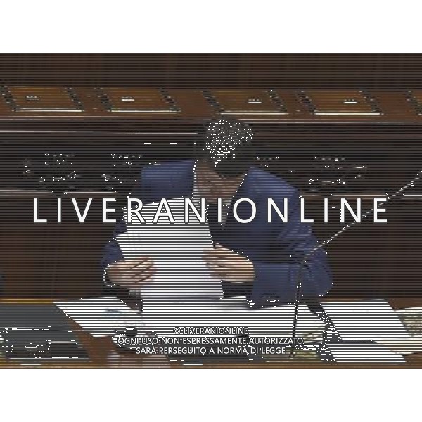Svolgimento di interrogazioni a risposta immediata rivolte al presidente del Consiglio Matteo Renzi ( Question Time ) alla Camera Roma 03 dicembre 2014 ©Corradetti/AGENZIA ALDO LIVERANI SAS