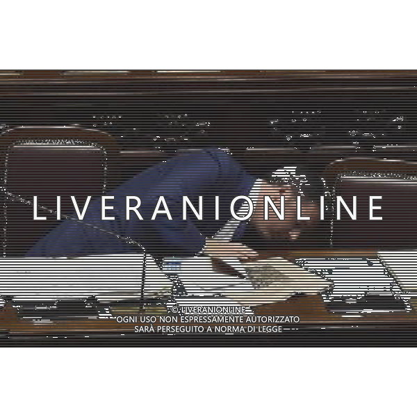 Svolgimento di interrogazioni a risposta immediata rivolte al presidente del Consiglio Matteo Renzi ( Question Time ) alla Camera Roma 03 dicembre 2014 ©Corradetti/AGENZIA ALDO LIVERANI SAS