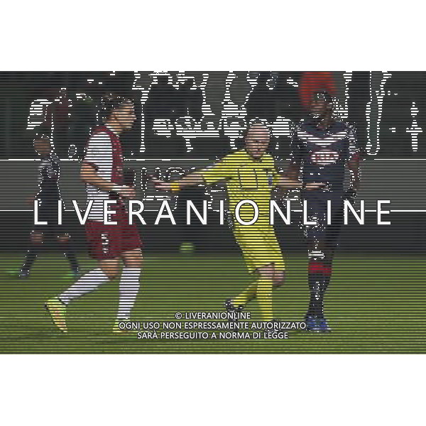 Guido Leonardo MILAN / Sebastien MOREIRA / Cheick tibiane DIABATE - 03.12.2014 - Metz / Bordeaux - 16eme journee de Ligue 1 - Photo : Fred Marvaux / Icon Sport AG ALDO LIVERANI SAS ONLY ITALY