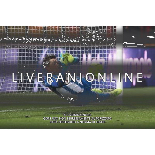 Arret penalty - Cedric CARRASSO - 03.12.2014 - Metz / Bordeaux - 16eme journee de Ligue 1 Photo : Fred Marvaux / Icon Sport AG ALDO LIVERANI SAS ONLY ITALY