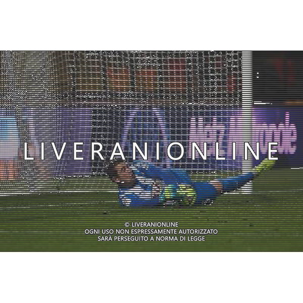 Arret penalty - Cedric CARRASSO - 03.12.2014 - Metz / Bordeaux - 16eme journee de Ligue 1 Photo : Fred Marvaux / Icon Sport AG ALDO LIVERANI SAS ONLY ITALY