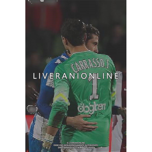 Cedric CARRASSO / Johann CARRASSO - 03.12.2014 - Metz / Bordeaux - 16eme journee de Ligue 1 Photo : Fred Marvaux / Icon Sport AG ALDO LIVERANI SAS ONLY ITALY