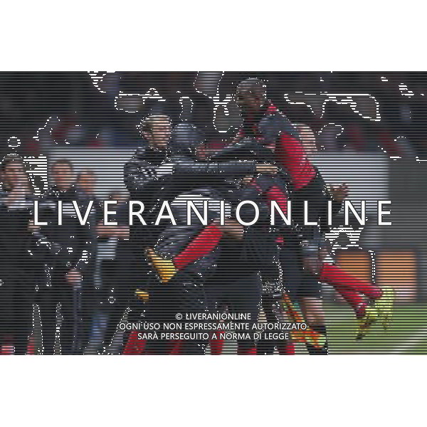 Joie Christophe MANDANNE - 03.12.2014 - Guingamp / Caen - 16eme journee de Ligue 1 Photo : Vincent Michel / Icon Sport AG ALDO LIVERANI SAS ONLY ITALY