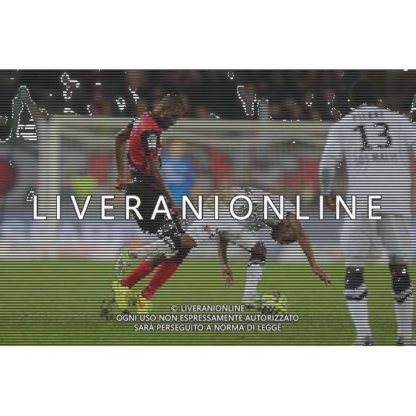 Moustapha DIALLO / Thomas LEMAR - 03.12.2014 - Guingamp / Caen - 16eme journee de Ligue 1 Photo : Vincent Michel / Icon Sport AG ALDO LIVERANI SAS ONLY ITALY
