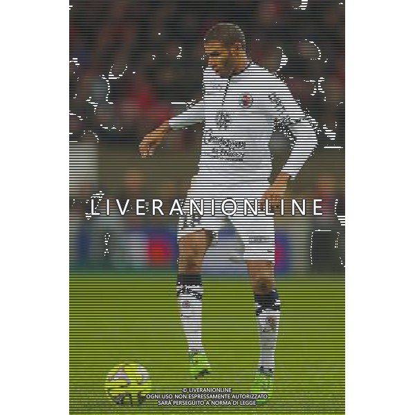 Jordan ADEOTTI - 03.12.2014 - Guingamp / Caen - 16eme journee de Ligue 1 Photo : Vincent Michel / Icon Sport AG ALDO LIVERANI SAS ONLY ITALY