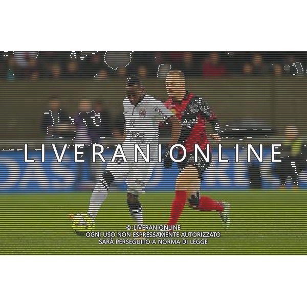 Lenny NANGIS - 03.12.2014 - Guingamp / Caen - 16eme journee de Ligue 1 Photo : Vincent Michel / Icon Sport AG ALDO LIVERANI SAS ONLY ITALY