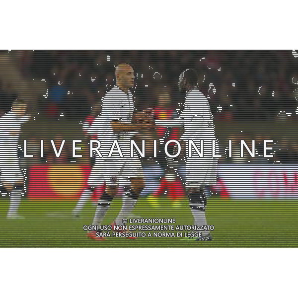 Alaeddine YAHIA - 03.12.2014 - Guingamp / Caen - 16eme journee de Ligue 1 Photo : Vincent Michel / Icon Sport