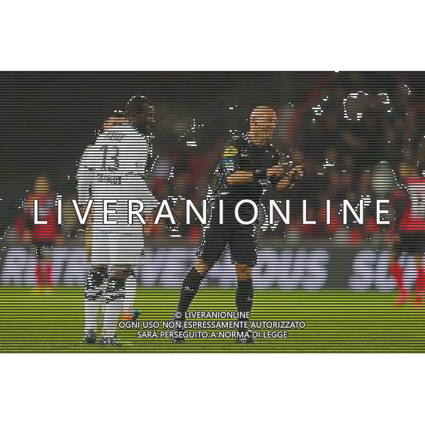 Amaury DELERUE - 03.12.2014 - Guingamp / Caen - 16eme journee de Ligue 1 Photo : Vincent Michel / Icon Sport