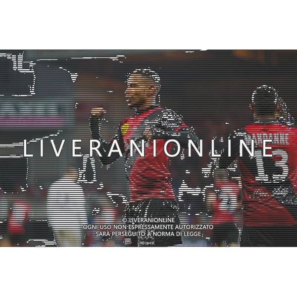 Joie Claudio BEAUVUE - 03.12.2014 - Guingamp / Caen - 16eme journee de Ligue 1 Photo : Vincent Michel / Icon Sport