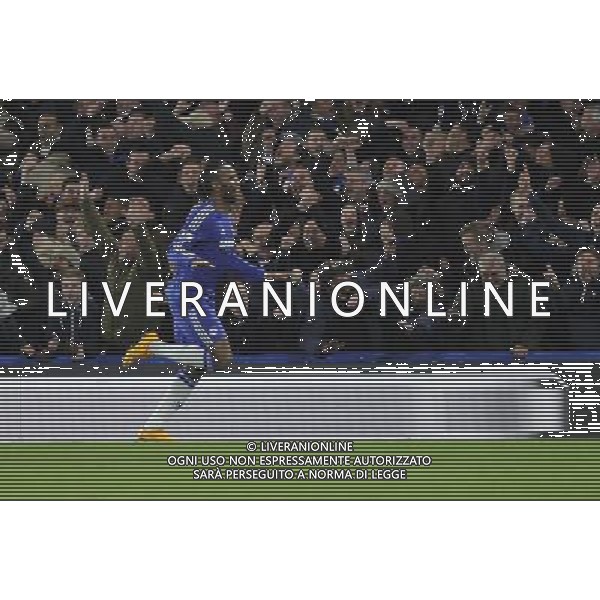 Chelsea\'s Didier Drogba celebrates scoring his sides second goal Photographer Ashley Western/CameraSport Football - Barclays Premiership - Chelsea v Tottenham Hotspur - Wednesday 3rd December 2014 - Stamford Bridge - London © CameraSport - 43 Linden Ave. Countesthorpe. Leicester. England. LE8 5PG - Tel: +44 (0) 116 277 4147 - admin@camerasport.com - www.camerasport.com AG ALDO LIVERANI SAS ONLY ITALY