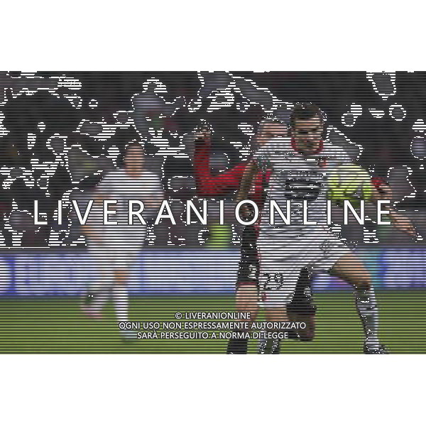 Romain DANZE / Niklas HULT - 03.12.2014 - Nice / Rennes - 16eme journee de Ligue 1 Photo : Jean Christophe Magnenet / Icon Sport /AGENZIA ALDO LIVERANI SAS - ITALY ONLY - EDITORIAL USE ONLY