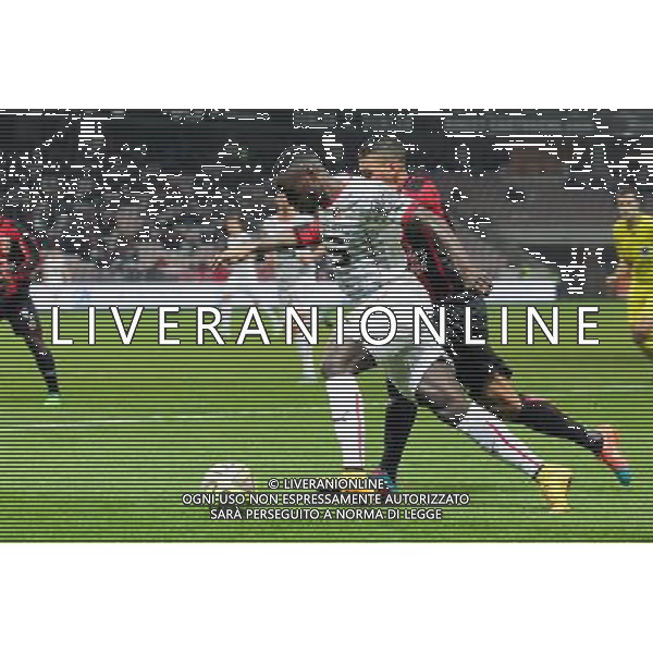 Llyod PALUN / Paul Georges NTEP - 03.12.2014 - Nice / Rennes - 16eme journee de Ligue 1 - Photo : Jean Christophe Magnenet / Icon Sport /AGENZIA ALDO LIVERANI SAS - ITALY ONLY - EDITORIAL USE ONLY