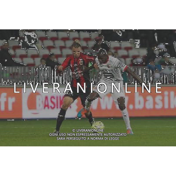 Niklas HULT / Abdoulaye DOUCOURE - 03.12.2014 - Nice / Rennes - 16eme journee de Ligue 1 - Photo : Jean Christophe Magnenet / Icon Sport /AGENZIA ALDO LIVERANI SAS - ITALY ONLY - EDITORIAL USE ONLY