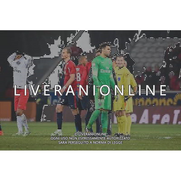 Deception Salvatore SIRIGU - 03.12.2014 - Lille / Paris Saint Germain - 16eme journee de Ligue 1 Photo : Fred Porcu / Icon Sport /AGENZIA ALDO LIVERANI SAS - ITALY ONLY - EDITORIAL USE ONLY