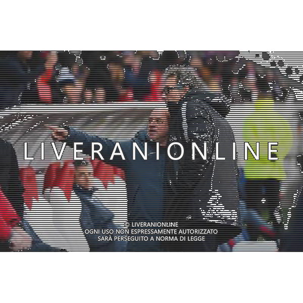 Gerard BERNARDET / Laurent BLANC - 03.12.2014 - Lille / Paris Saint Germain - 16eme journee de Ligue 1 - Photo : Fred Porcu / Icon Sport /AGENZIA ALDO LIVERANI SAS - ITALY ONLY - EDITORIAL USE ONLY