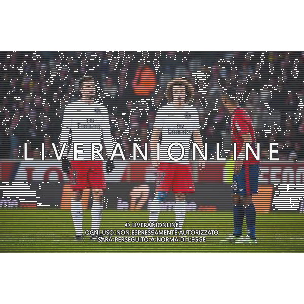Thiago MOTTA / David LUIZ - 03.12.2014 - Lille / Paris Saint Germain - 16eme journee de Ligue 1 - Photo : Fred Porcu / Icon Sport /AGENZIA ALDO LIVERANI SAS - ITALY ONLY - EDITORIAL USE ONLY