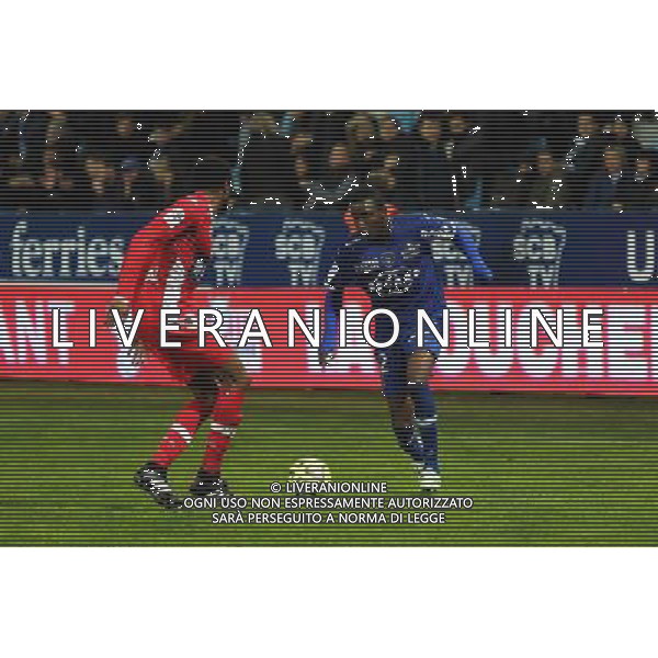 Christopher MABOULOU - 03.12.2014 - Bastia / Evian Thonon - 16eme journee de Ligue 1 Photo : Michel Maestracci / Icon Sport /AGENZIA ALDO LIVERANI SAS - ITALY ONLY - EDITORIAL USE ONLY