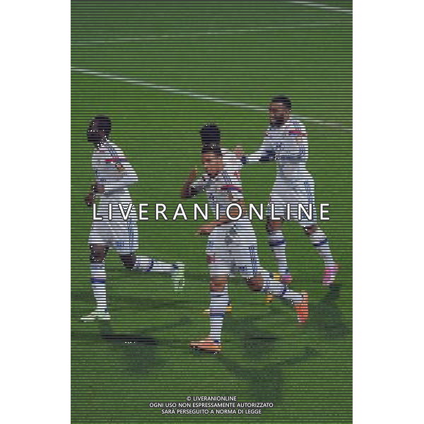 Corentin TOLISSO - 04.12.2014 - Lyon / Reims - 16eme journee de Ligue 1 Photo : Jean Paul Thomas / Icon Sport AG ALDO LIVERANI SAS ONLY ITALY