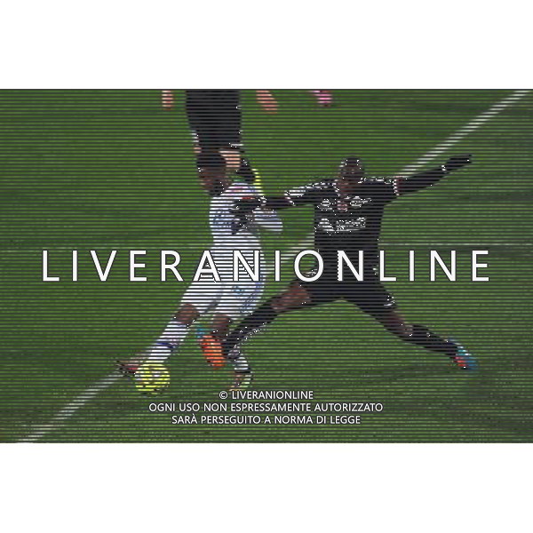 Arnold MVUEMBA - 04.12.2014 - Lyon / Reims - 16eme journee de Ligue 1 Photo : Jean Paul Thomas / Icon Sport AG ALDO LIVERANI SAS ONLY ITALY