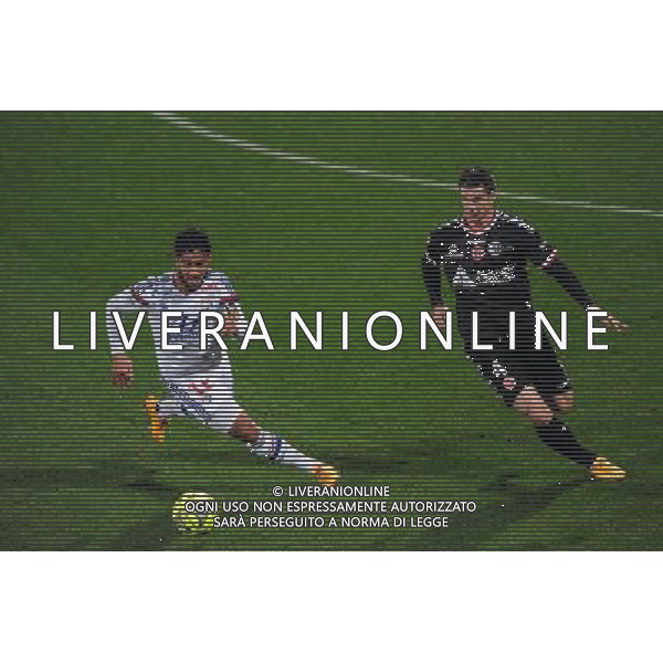 Nabil FEKIR / Valentin ROBERGE - 04.12.2014 - Lyon / Reims - 16eme journee de Ligue 1 Photo : Jean Paul Thomas / Icon Sport AG ALDO LIVERANI SAS ONLY ITALY