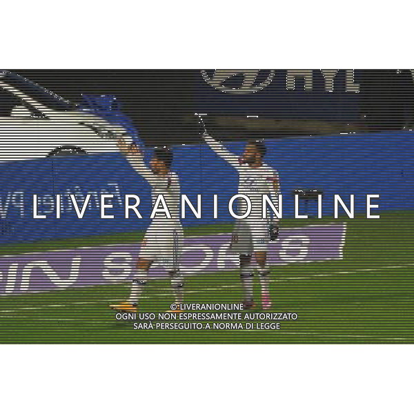 Nabil FEKIR / / Alexandre LACAZETTE - 04.12.2014 - Lyon / Reims - 16eme journee de Ligue 1 Photo : Jean Paul Thomas / Icon Sport AG ALDO LIVERANI SAS ONLY ITALY