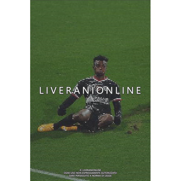 Benjamin MOUKANDJO - 04.12.2014 - Lyon / Reims - 16eme journee de Ligue 1 Photo : Jean Paul Thomas / Icon Sport AG ALDO LIVERANI SAS ONLY ITALY
