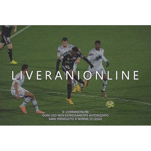 Benjamin MOUKANDJO - 04.12.2014 - Lyon / Reims - 16eme journee de Ligue 1 Photo : Jean Paul Thomas / Icon Sport AG ALDO LIVERANI SAS ONLY ITALY