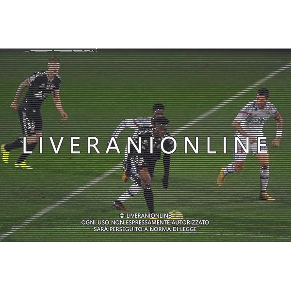 Benjamin MOUKANDJO - 04.12.2014 - Lyon / Reims - 16eme journee de Ligue 1 Photo : Jean Paul Thomas / Icon Sport AG ALDO LIVERANI SAS ONLY ITALY
