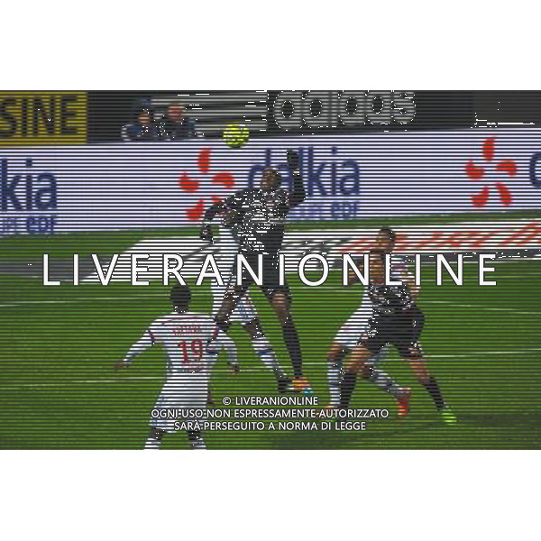 Prince ONIANGUE - 04.12.2014 - Lyon / Reims - 16eme journee de Ligue 1 Photo : Jean Paul Thomas / Icon Sport AG ALDO LIVERANI SAS ONLY ITALY